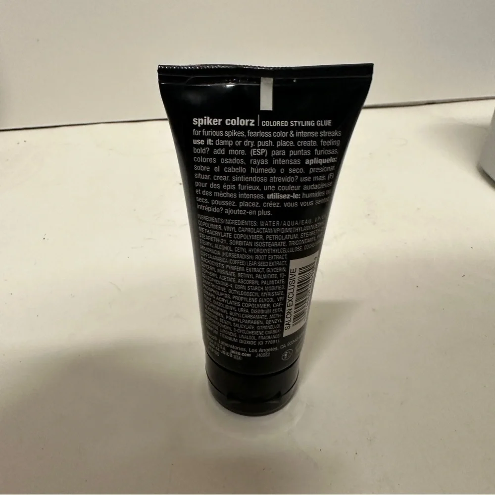 Joico Ice Hair Spiker Colorz White 1.7 Oz Color Colored Styling Glue HTF